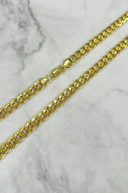 Cadena Cubana / 60Cm / 10.72Gr / 6.0Mm /