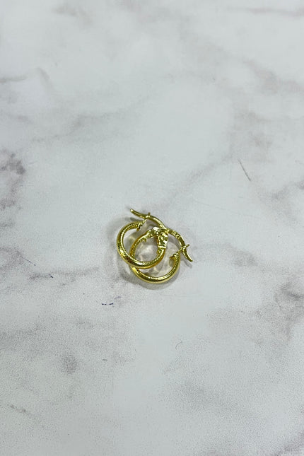 Candongas Media Caña Mateadas / 1.4Cm / 0.91Gr / 2.0Mm /