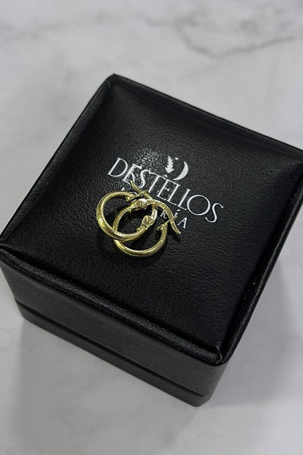 Candongas Media Caña Mateadas / 1.4Cm / 0.91Gr / 2.0Mm /