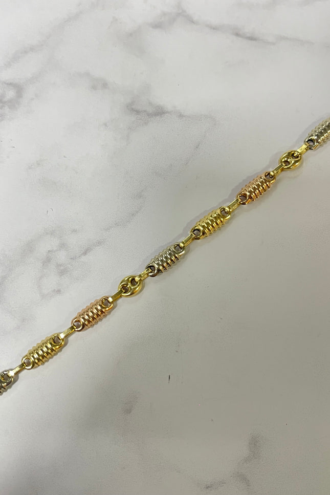 Pulso Rustico Con GC Tres Oros / 19Cm / 3.85Gr / 4.6Mm /