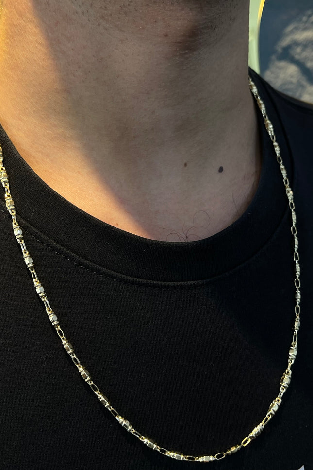 Cadena Rustica Eslabones / 60Cm / 6.87Gr / 3.1Mm /