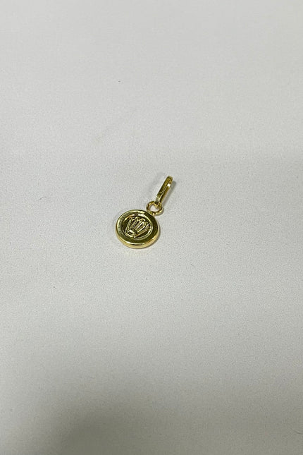 Dije Corona Pequeño / 0.38Gr / 1.5Mm / 1.1Cm /