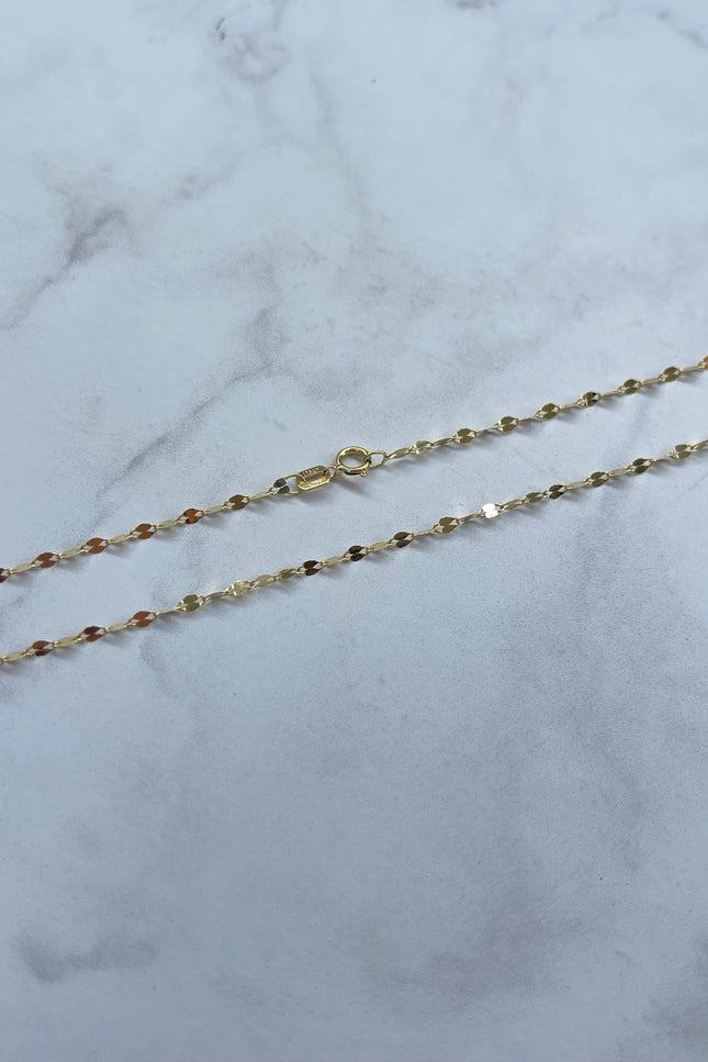 Cadena Flor Espejo / 45Cm / 1.02Gr / 2.0Mm /