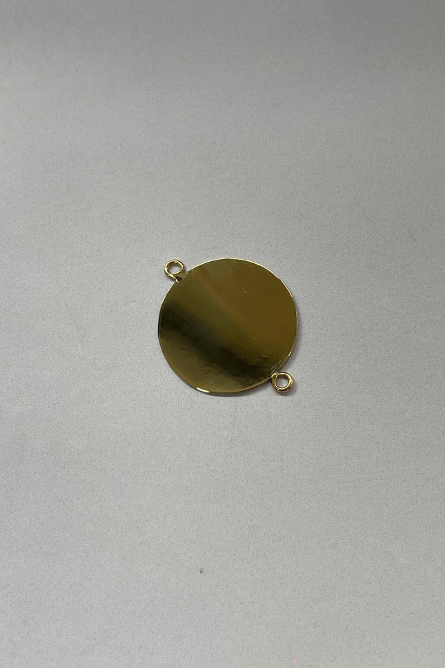 Herraje Placa Redondo Mediana / 2.6Cm / 1.55Gr / 0.5Mm /