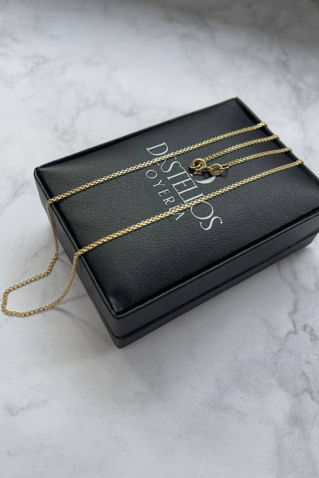 Cadena Mini China / 45Cm / 2.47Gr / 1.4Mm /