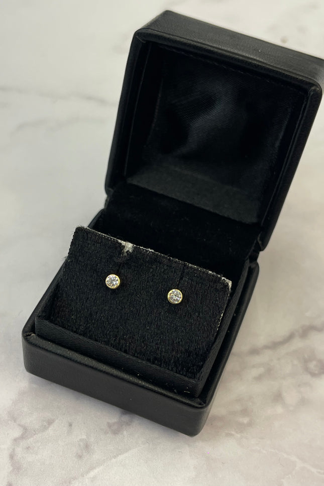 Topos Con Swarovski Mini Pequeño / 4.0Mm / 0.5Gr /