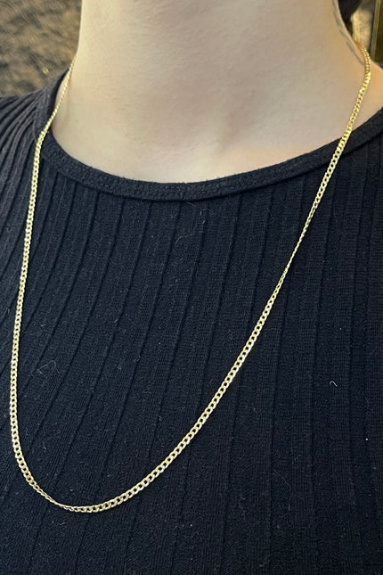 Cadena Cubana / 60Cm / 4.0Gr / 2.2Mm