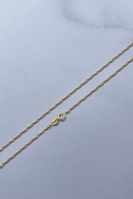Cadena Singapur / 50Cm / 1,64Gr / 1.1Mm /