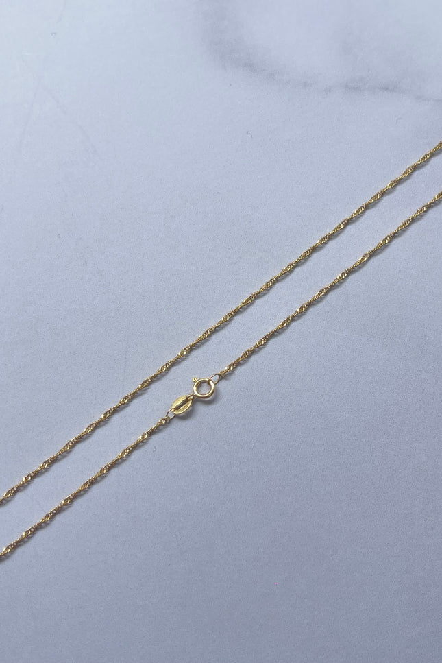 Cadena Singapur / 50Cm / 1,64Gr / 1.1Mm /