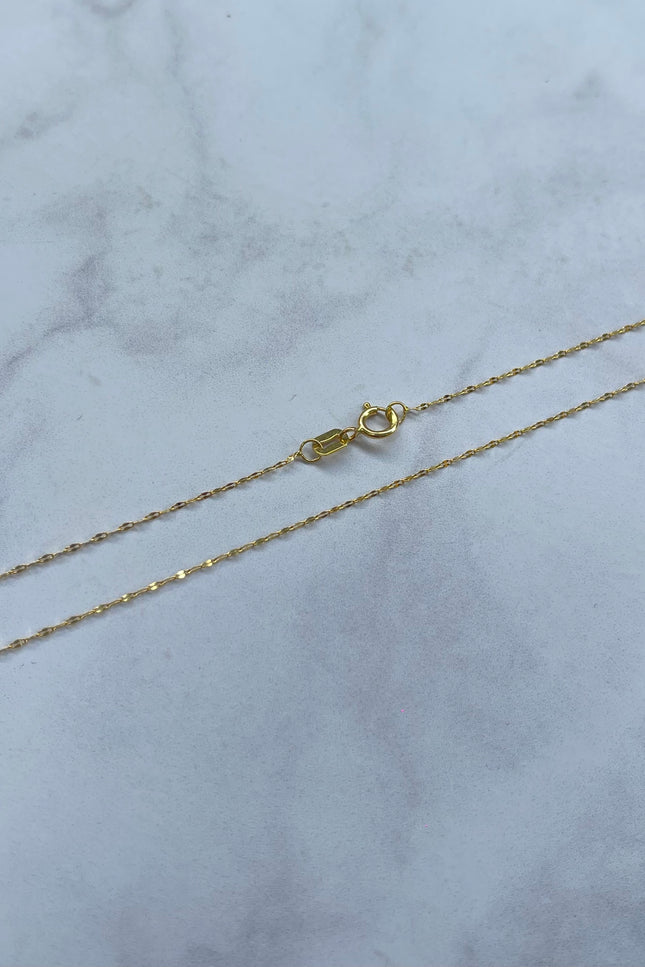 Cadena Mini Flor Espejo / 50 / 0.66Gr / 1.0Mm /