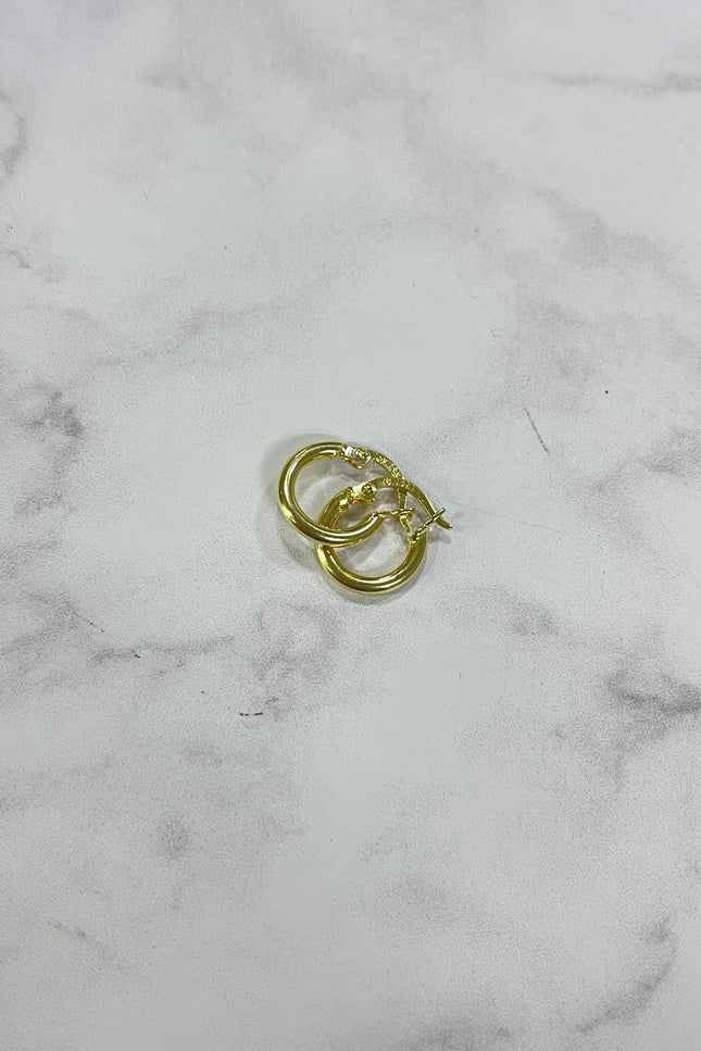 Candongas Lisa Pequeñas / 1.4Cm 1.0Gr / 2.0Mm /