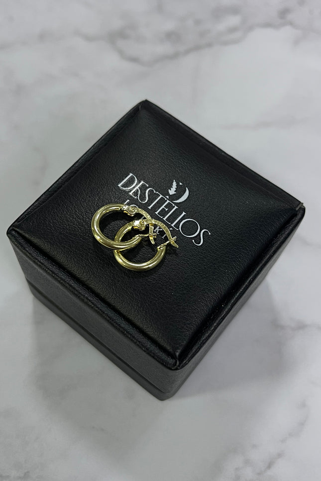 Candongas Lisa Pequeñas / 1.4Cm 1.0Gr / 2.0Mm /