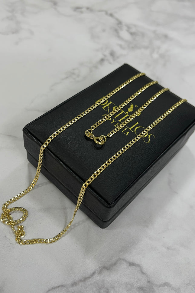 Cadena Cubana / 60Cm / 4.0Gr / 2.2Mm