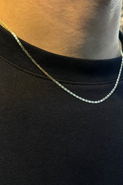 Cadena Plana Amarilla / 45Cm / 1.67Gr / 1.5Mm /