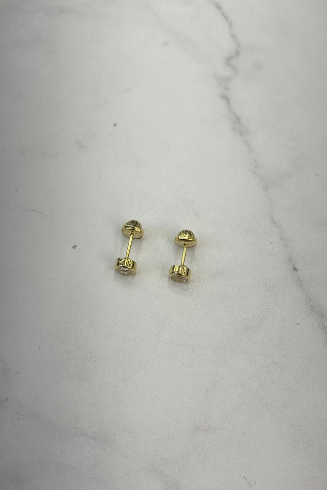 Topos Con Swarovski Pequeño / 4.5Mm / 0.56Gr /