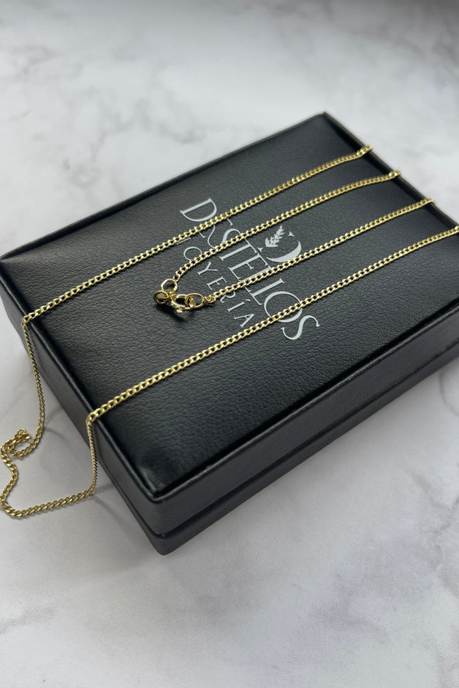 Cadena Mini Cubana / 50Cm / 1.47Gr / 1.3Mm /