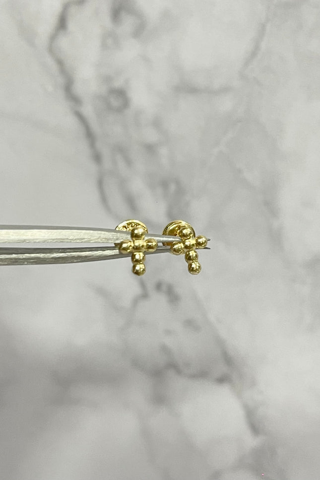 Topos Cruz Forma De Bolas / 0.74 / 7.0Mm /