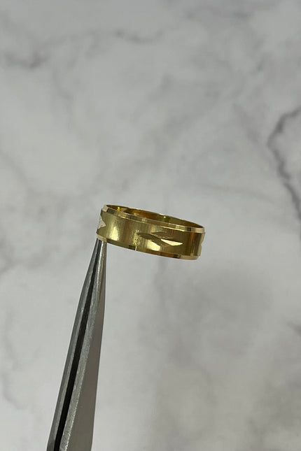 Argolla Hoja Real / T9 / 2.32Gr /