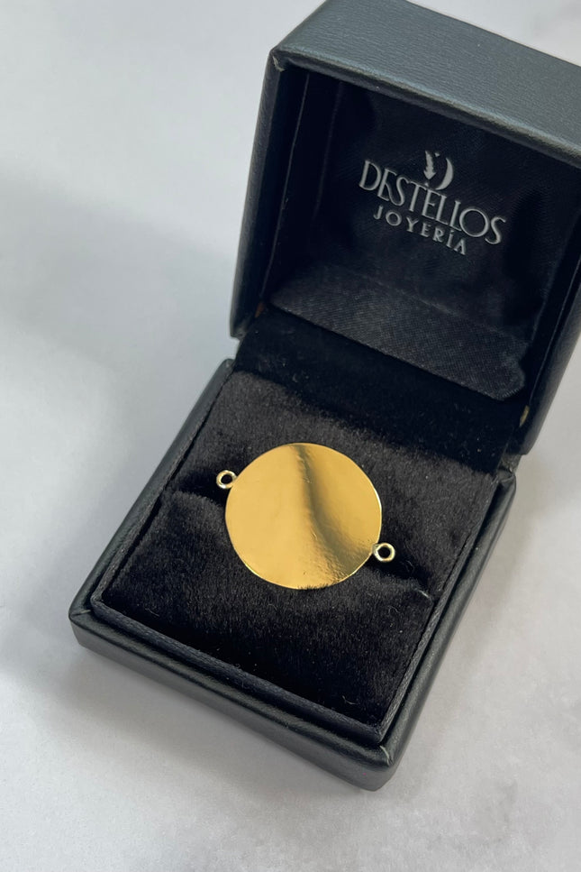 Herraje Placa Redondo Grande / 2.8Cm / 1.91Gr 0.5Mm /