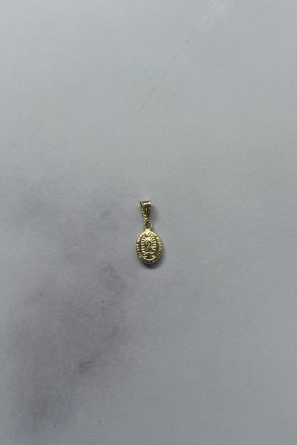 Dije Virgen Guadalupe Pequeño / 1.3Cm / 0.54Gr