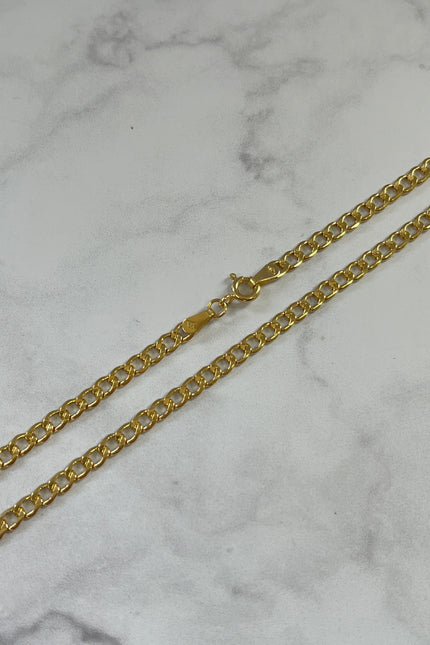 Cadena Cubana / 45Cm / 4.0Gr / 3.3Mm /