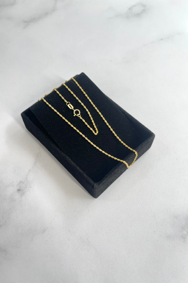 Cadena Mini Lazo /45Cm / 0.90Gr / 1.1Mm /