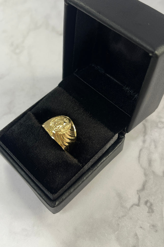 Anillo Virgen Guadalupe De Hombre / T9 1/4 / 2.9Gr /