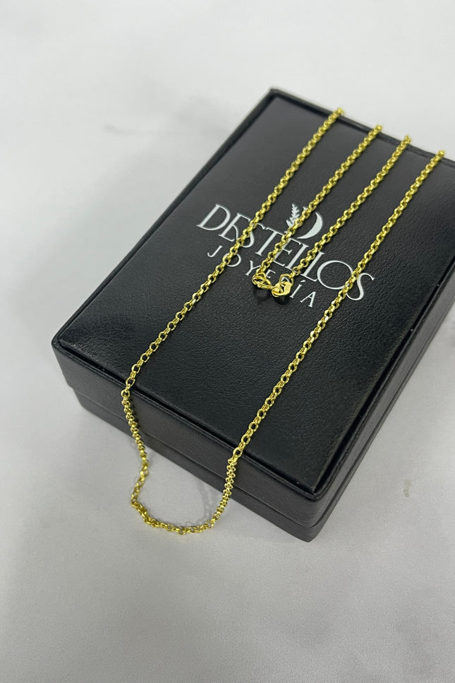 Cadena Mini Rolon / 50Cm / 1.65Gr / 1.6Mm /