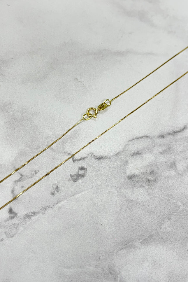 Cadena Mini Veneciana / 45Cm / 0.7Gr / 0.5Mm /