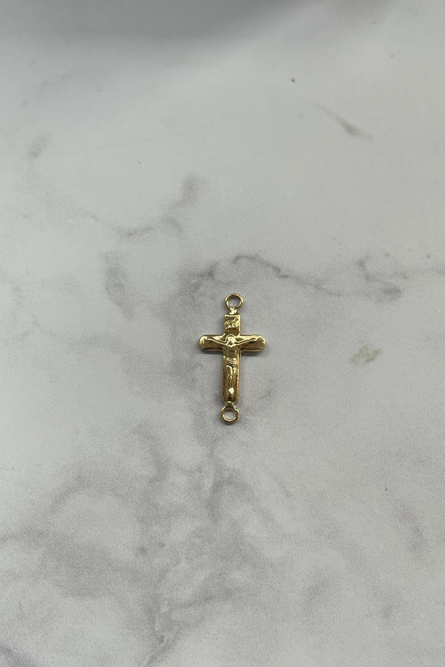 Herraje Cruz Con Cristo / 2.2Cm / 0.4Gr /