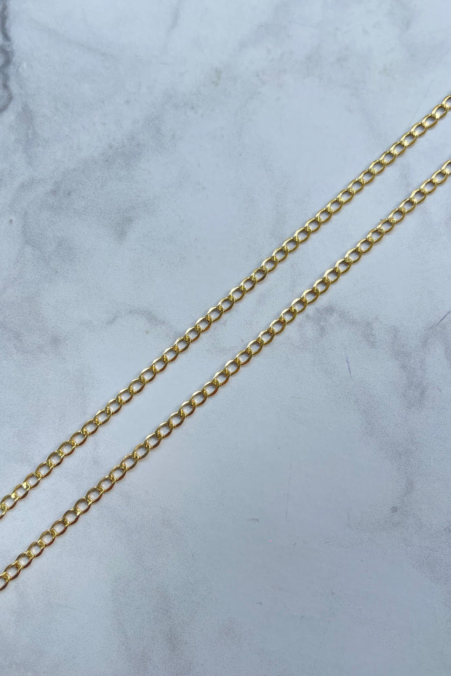 Cadena Cubana / 60cm / 3.16Gr / 2.3Mm /