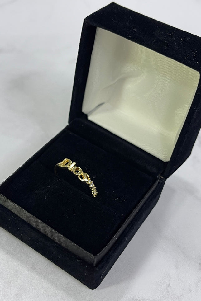 Anillo De Dios / T7 1/4 / 1.32Gr /