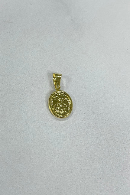 Dije San Miguel Pequeño / 1.5Cm / 0.62Gr /