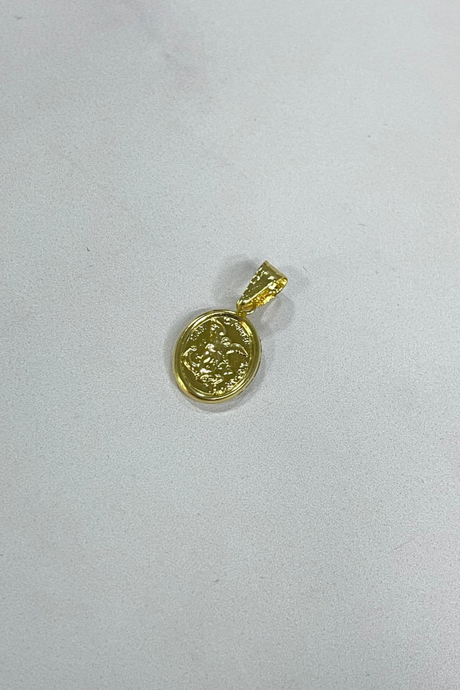 Dije San Miguel Pequeño / 1.5Cm / 0.62Gr /