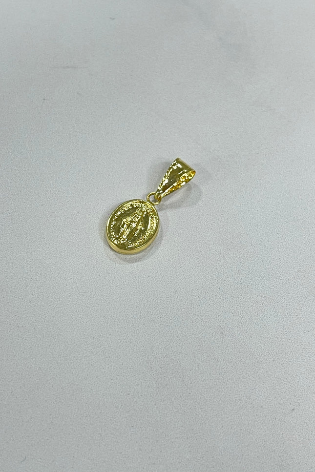 Dije Virgen Milagrosa Pequeño / 1.3Cm / 0.5Gr /
