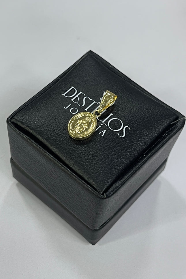 Dije Virgen Milagrosa Pequeño / 1.3Cm / 0.5Gr /