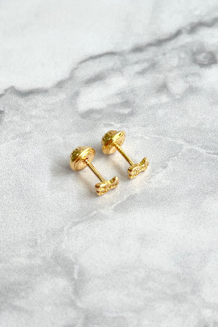 Topos Oso Con Swarovski / 0.72Gr / 4.4Mm /