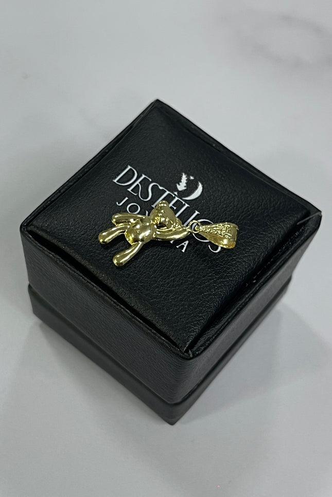 Dije Oso Mano Alzada / 1.7Cm / 0.55Gr /