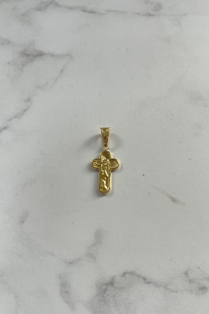 Dije Cruz Con Cristo Mediano / 2.0Cm / 0.64Gr /