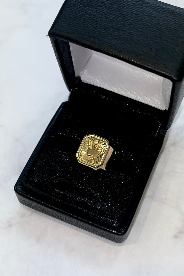 Anillo Corona / T12 / 4.05Gr /