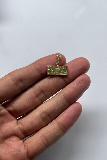 Dije Dolar / 1.3Cm / 0.86Gr