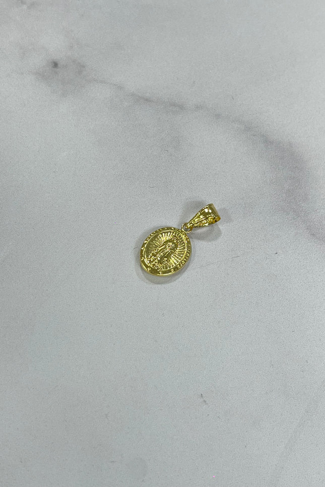 Dije Guadalupe Mediana / 1.4Cm / 0.61Gr /