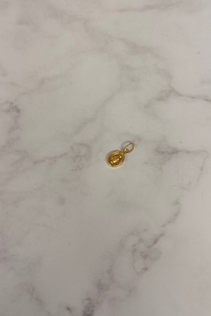 Dije Virgen Milagrosa Pequeño / 1.0Cm / 0.32Gr /