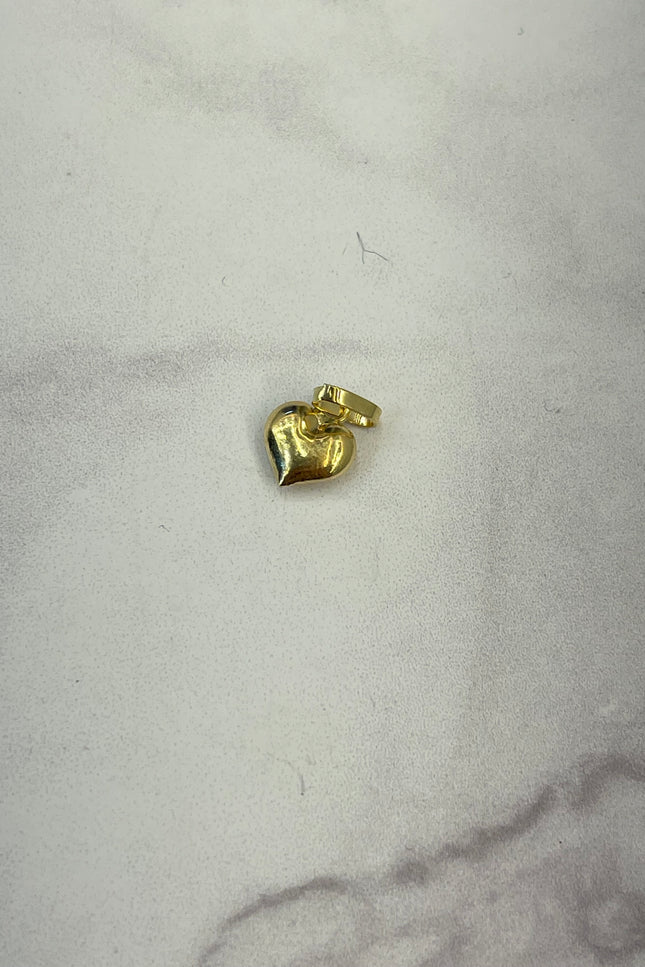 Dije Corazon Liso / 0.3Gr / 8.8Mm /