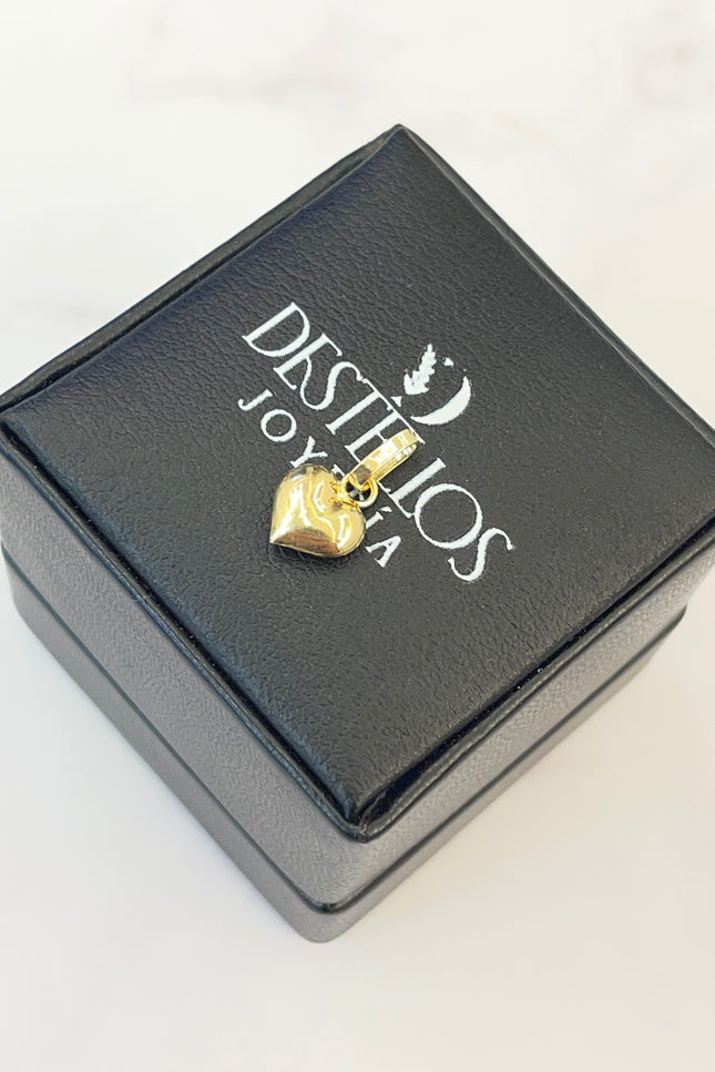 Dije Corazon Liso / 0.3Gr / 8.8Mm /