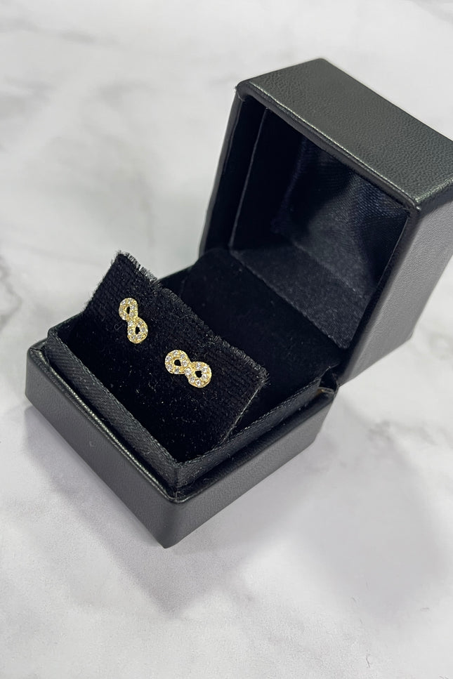 Topos Infinito Con Swarovski / 8.6Cm / 0.8Gr