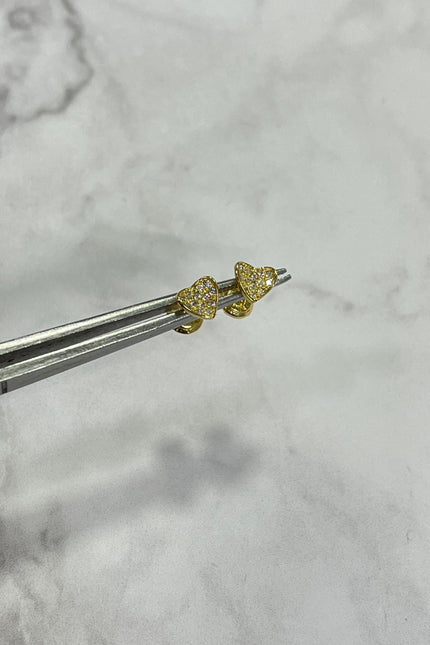 Topos Corazon Con Swarovski / 5.4Cm / 0.88Gr