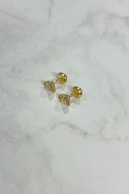 Topos Corazon Con Swarovski / 5.4Cm / 0.88Gr