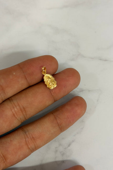 Dije Guadalupe Silueta Mediano / 1.5Cm / 0.54Gr /