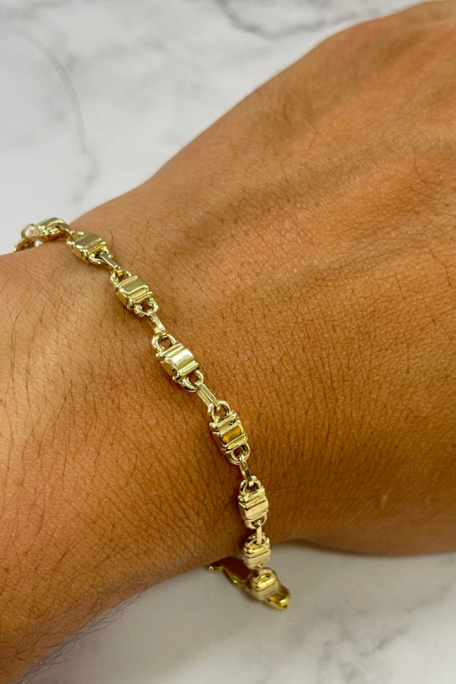 Pulso Rustico Cuadro / 20Cm / 4.46Gr / 4.5Mm